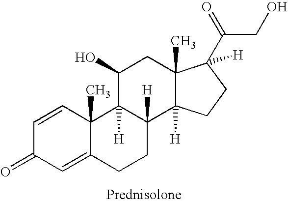 Prednisolone compositions