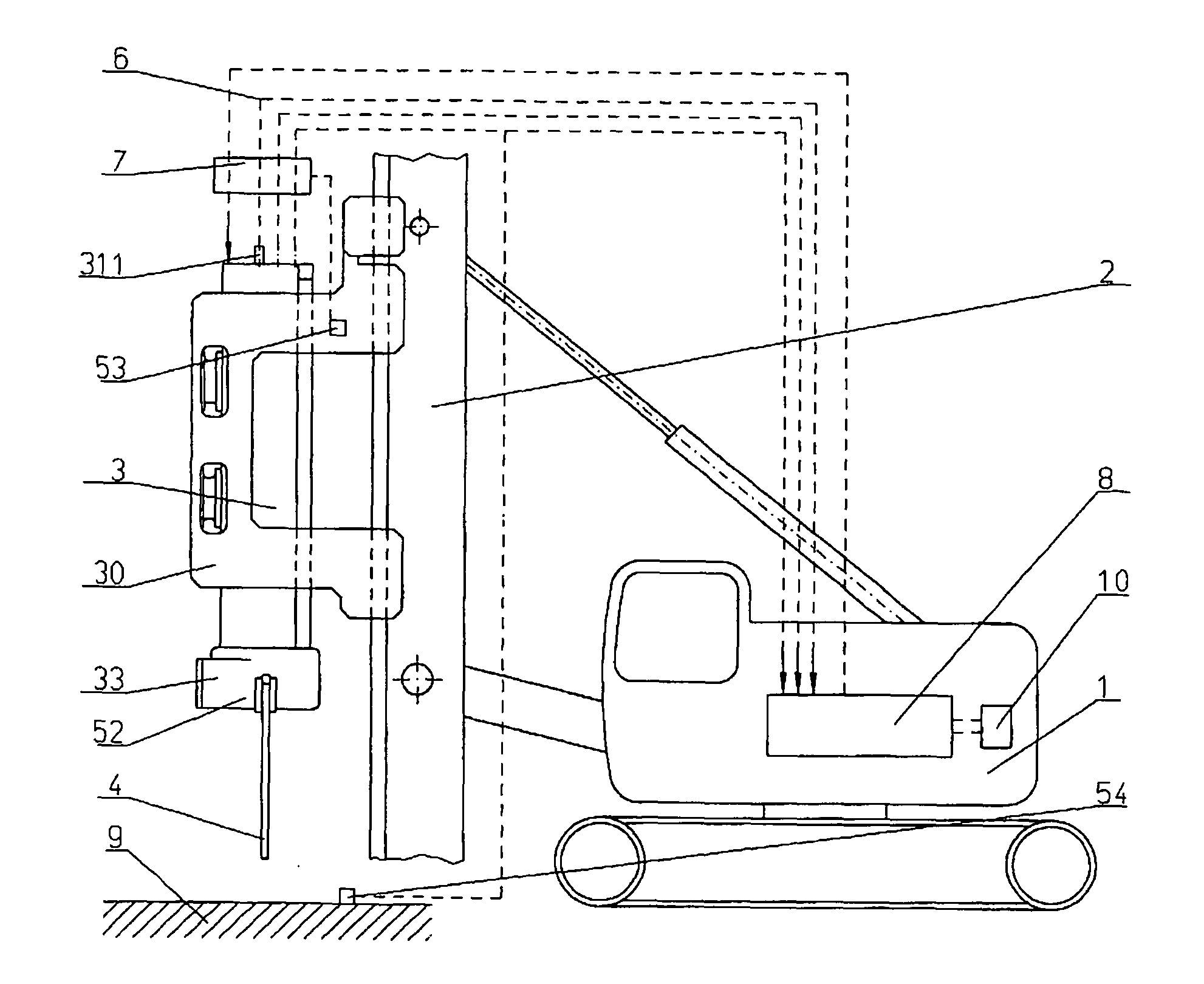 Vibration generator for a vibration pile driver