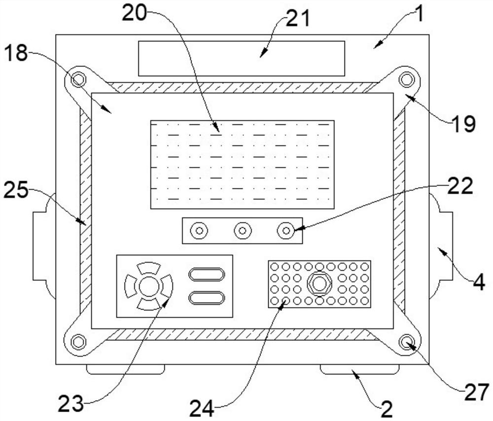 Electric power working condition Internet-of-things monitoring device based on artificial intelligence and using method