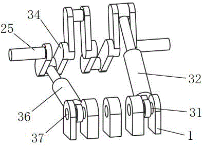 Multi-unit-linear-driven loading robot with three planar ranges of motion