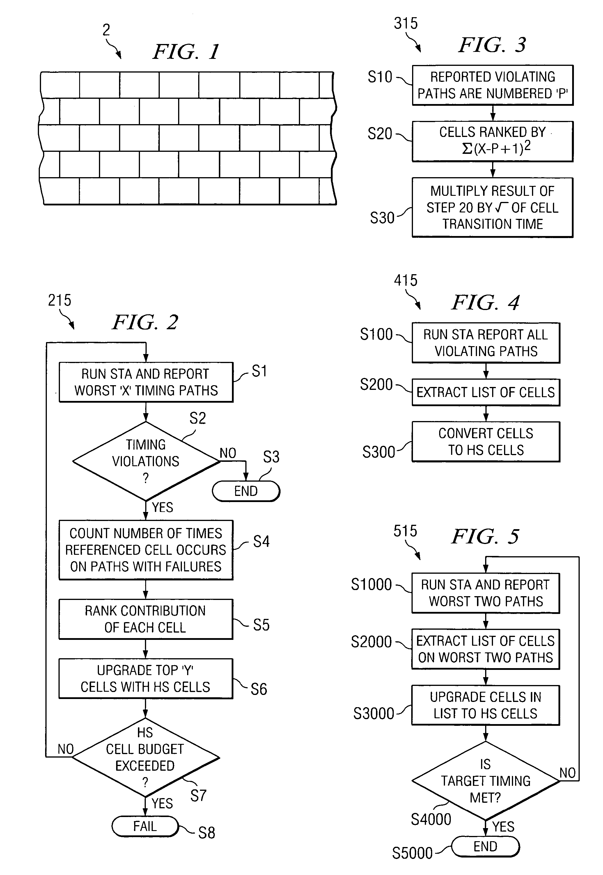 Cell replacement algorithm