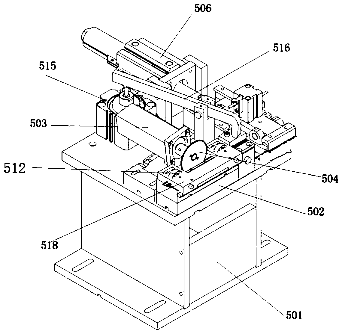 Full-automatic double-layer-label labeling machine and labeling method thereof