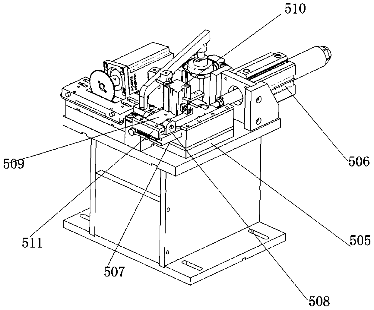 Full-automatic double-layer-label labeling machine and labeling method thereof