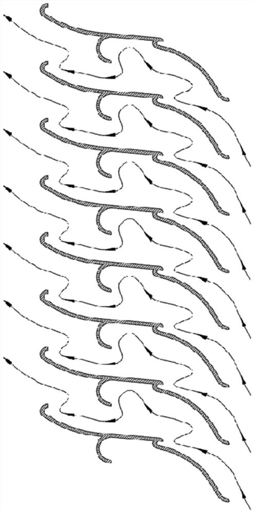 Three-filtering-station structure for air