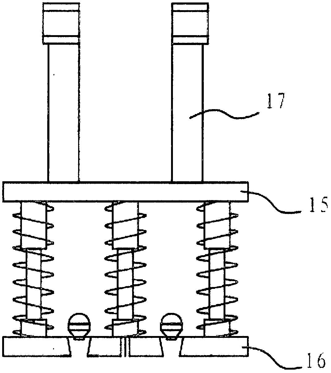 Throwing and recycling protection device for CTD seawater sampling equipment