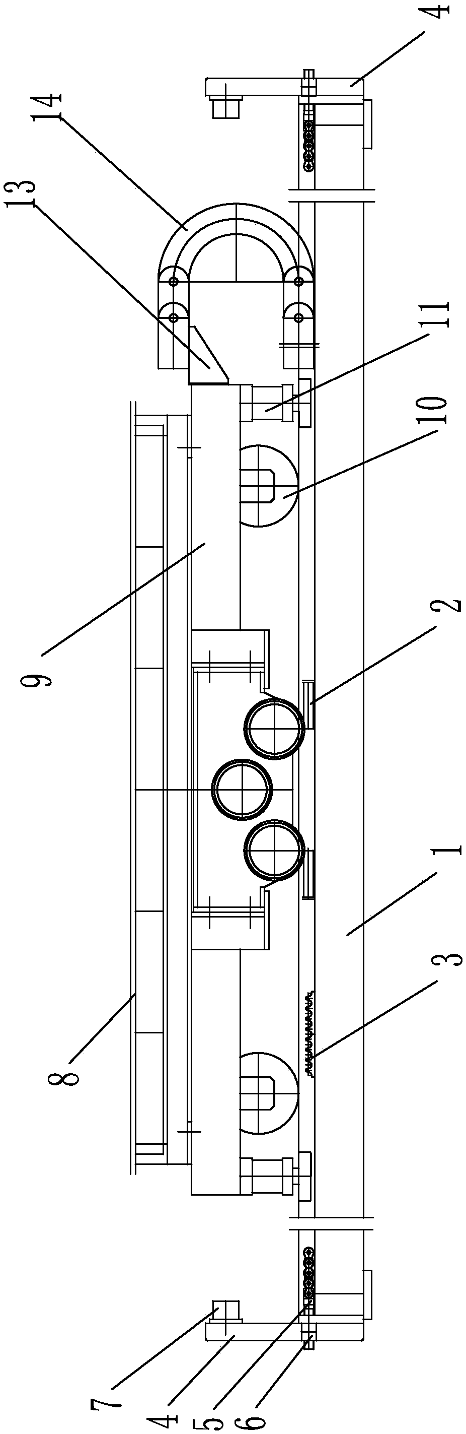 Creel following system