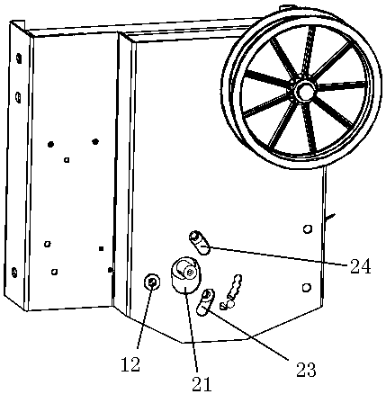 A motor protection device and a hanging ascending and descending system