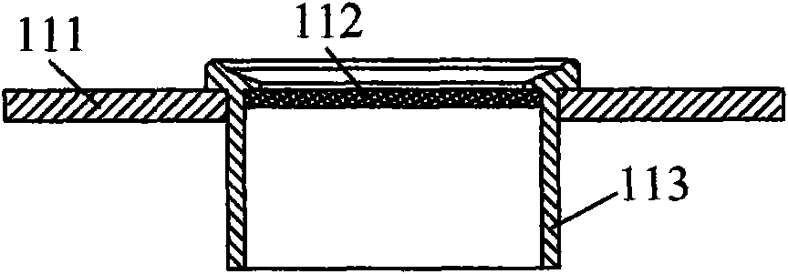 Camera and double-ring glass component thereof