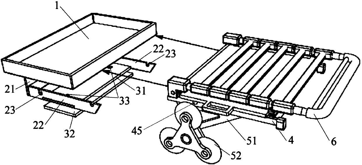 A multifunctional portable booster device for express delivery by one person