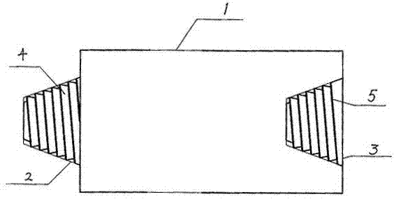 Charcoal electrode specially used in smelting of ferroalloy and preparation method thereof