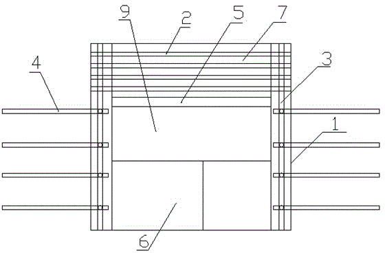 Newsstand with storable showing cabinets