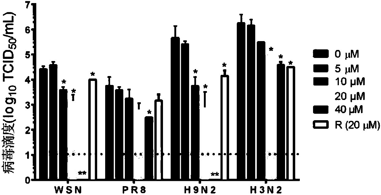 Anti-influenza virus function of flavaspidic acid AB