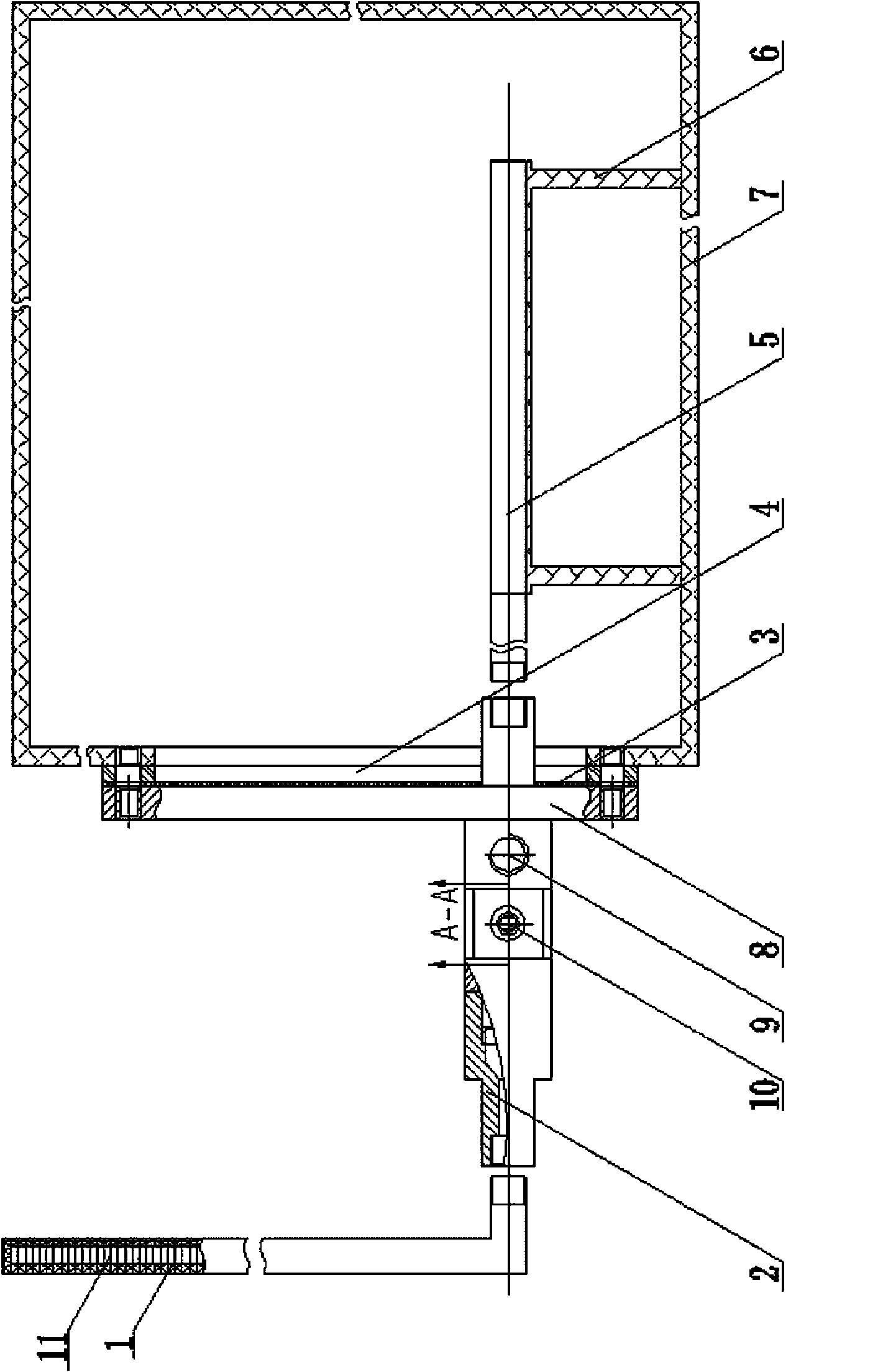 Liquid level measuring meter