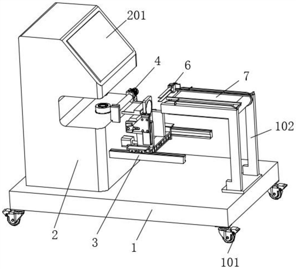 Mask ventilation resistance and pressure difference tester with closed structure