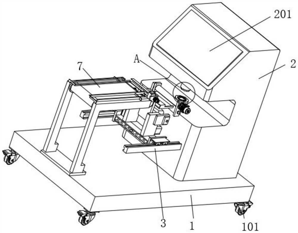 Mask ventilation resistance and pressure difference tester with closed structure