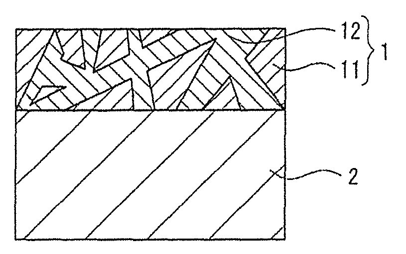 Plated terminal for connector and terminal pair