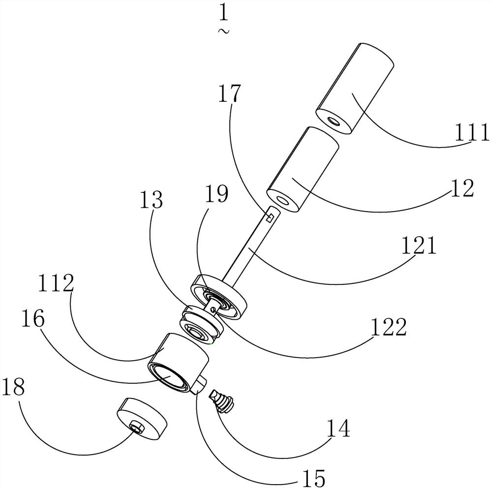 Water pump, tooth cleaning device, pump body device and water pumping method