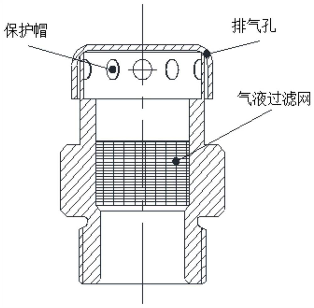 Ventilating device with oil preventing function