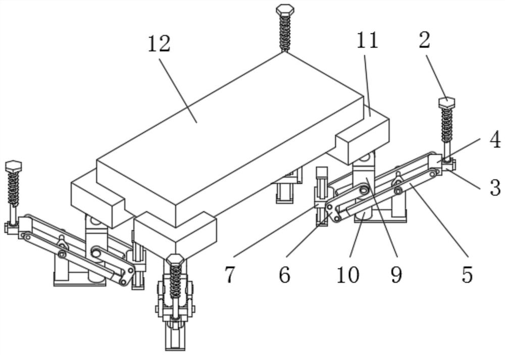 Outdoor assembly adjustable waterproof supporting base for communication cabinet