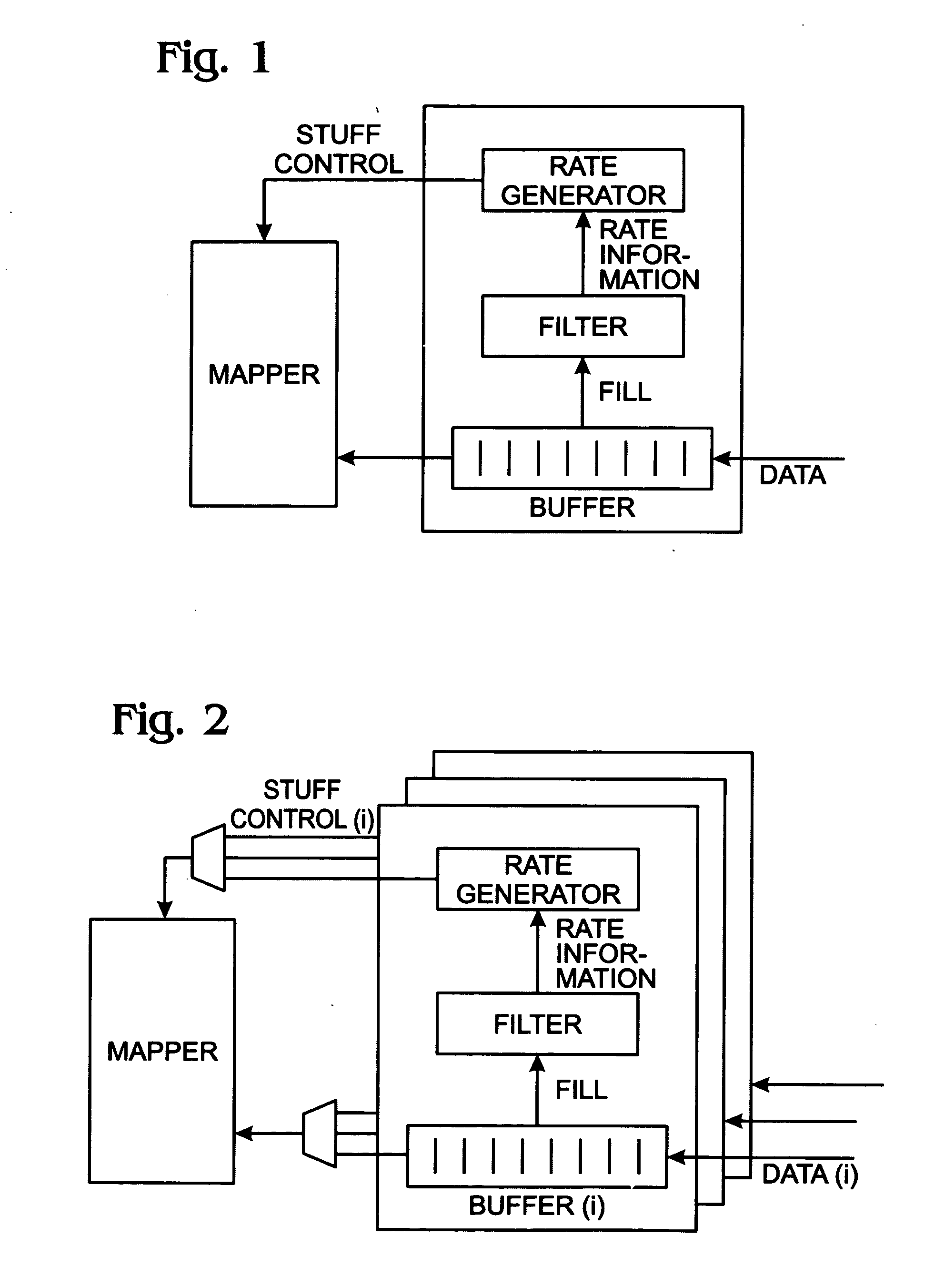 Timeshared jitter attenuator in multi-channel mapping applications