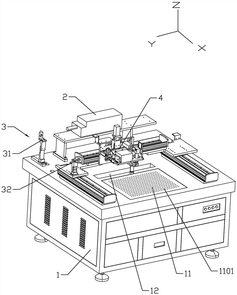 Laser cutting equipment