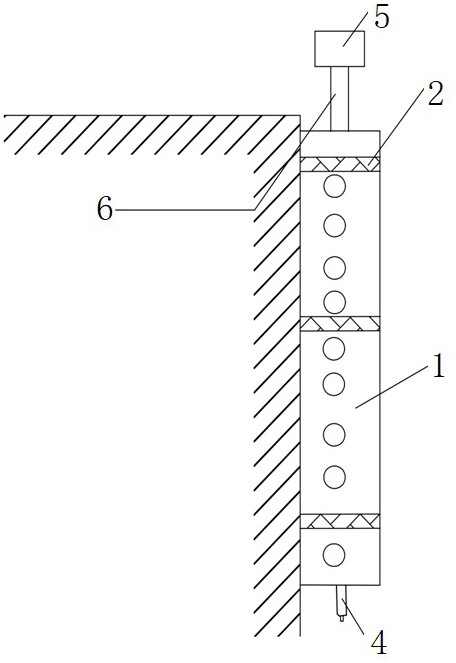 River channel type automatic water temperature monitoring device and method suitable for complex water flow condition