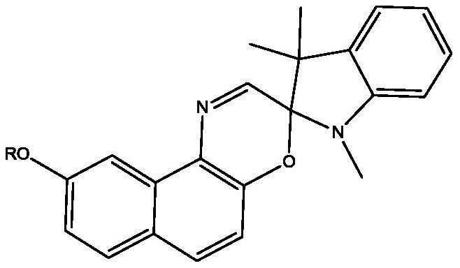 Bio-based photochromic thermoplastic polyurethane elastomer as well as preparation method and application technology thereof