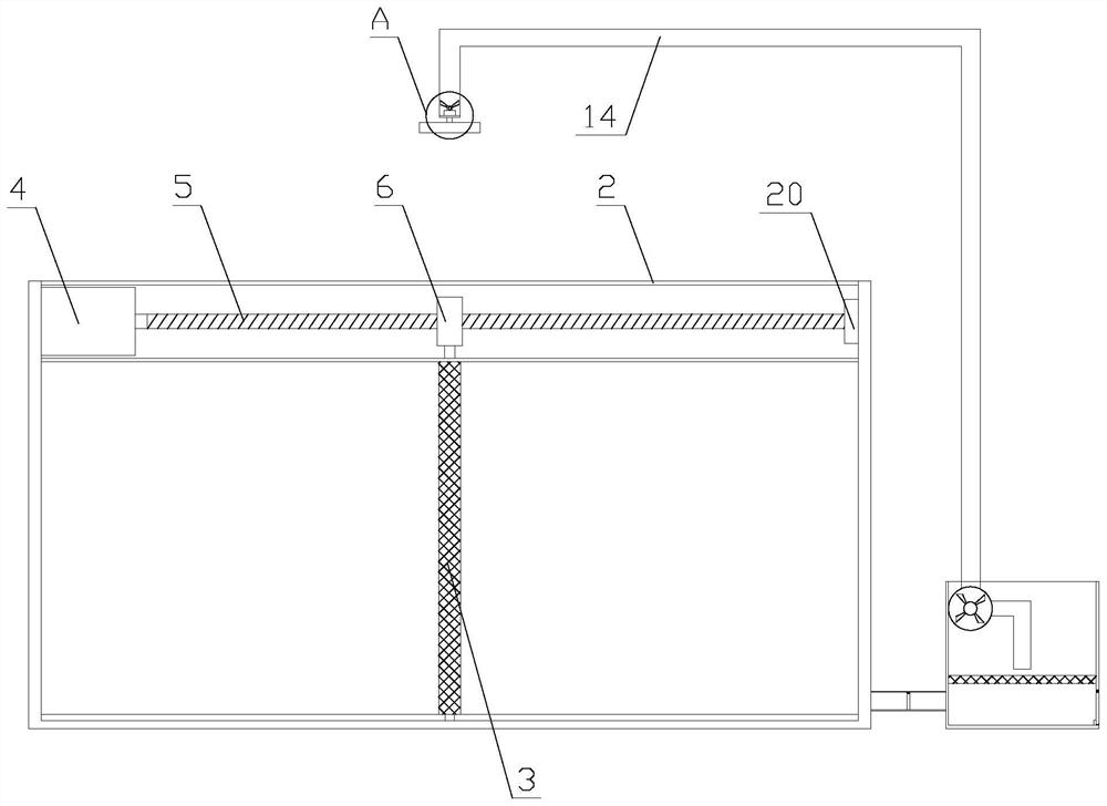 Breeding device capable of reducing feed cost