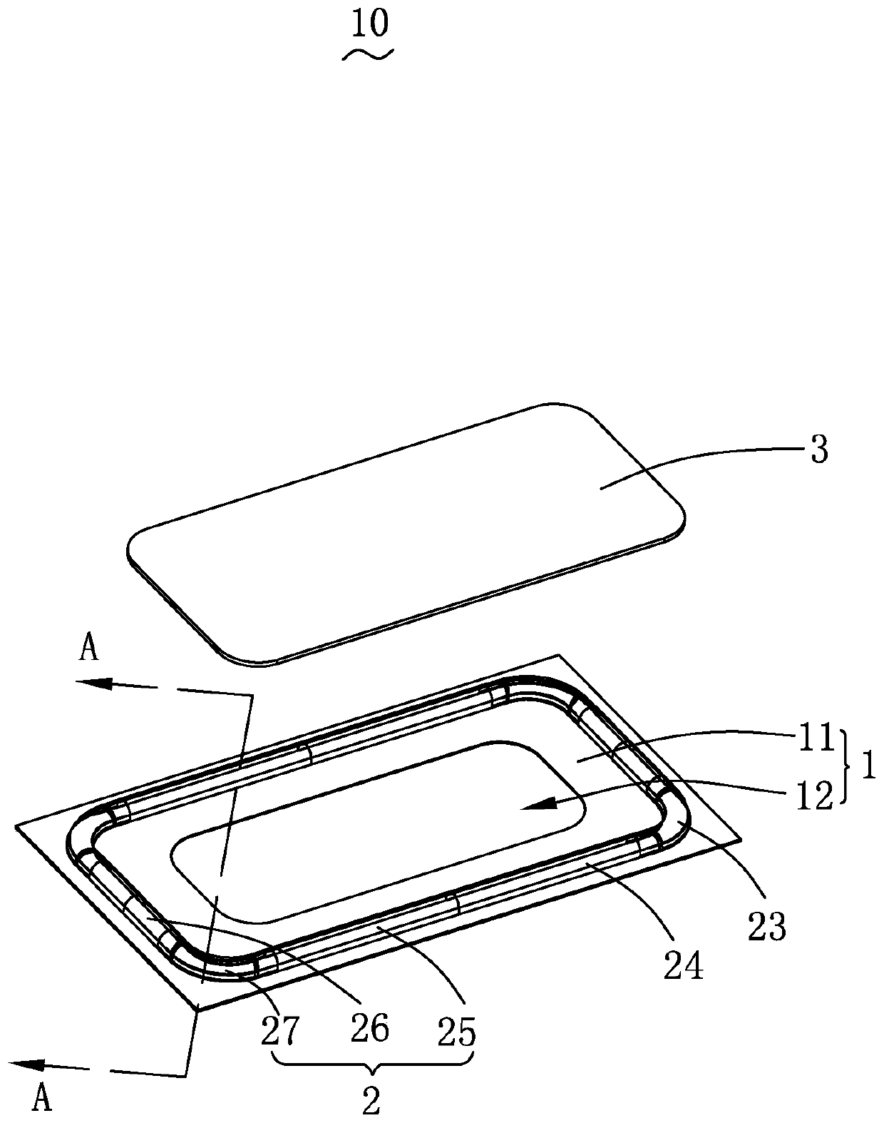 Vibrating diaphragm and sounding device