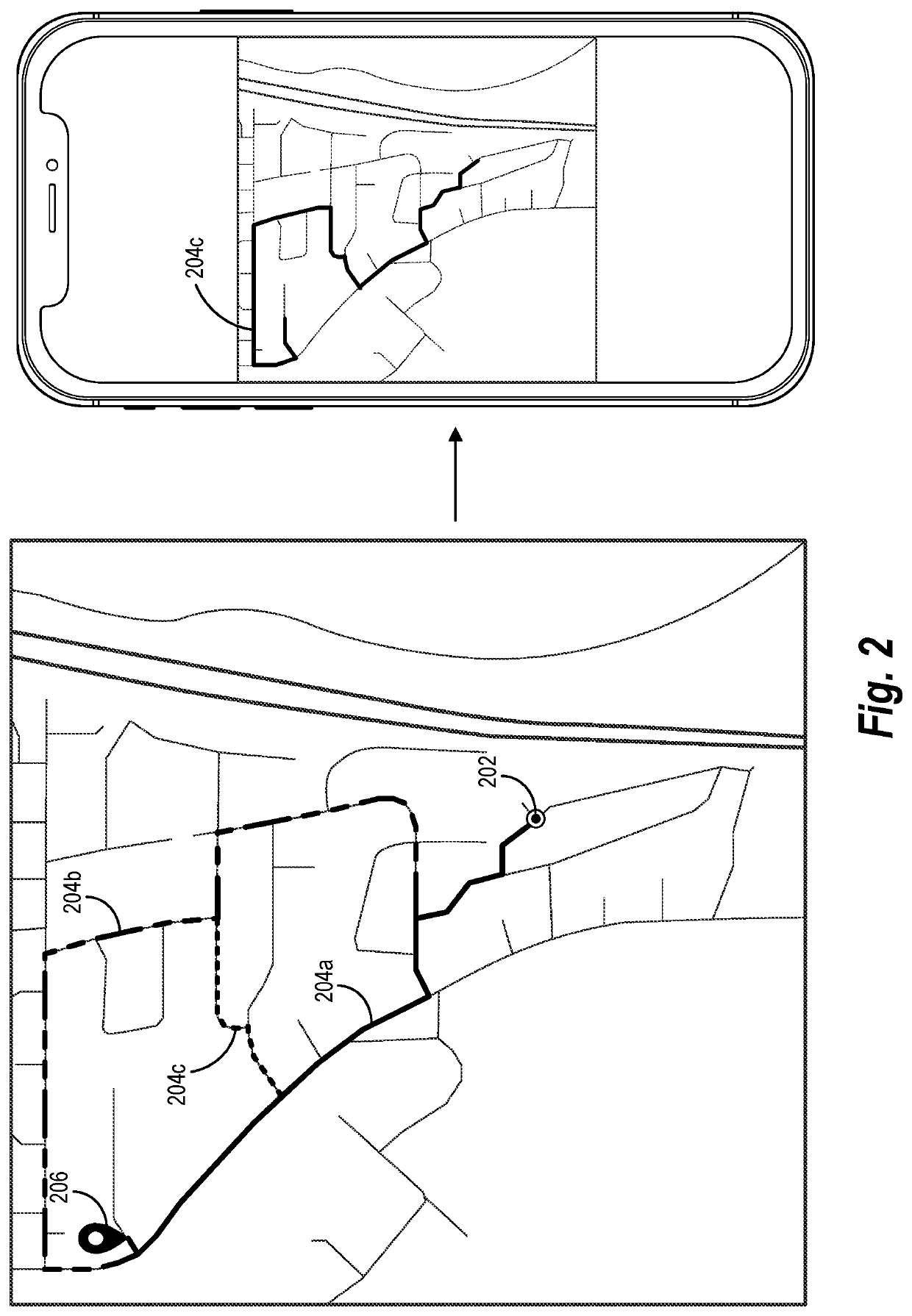 Providing improved, real-time transportation route interfaces utilizing route efficiency metrics based on non-temporal factors