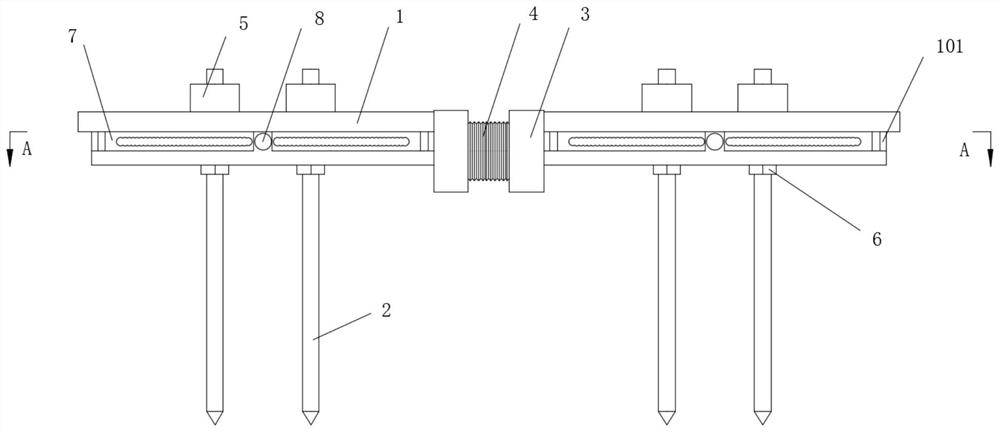 An emergency external fixation bracket for wrist fracture