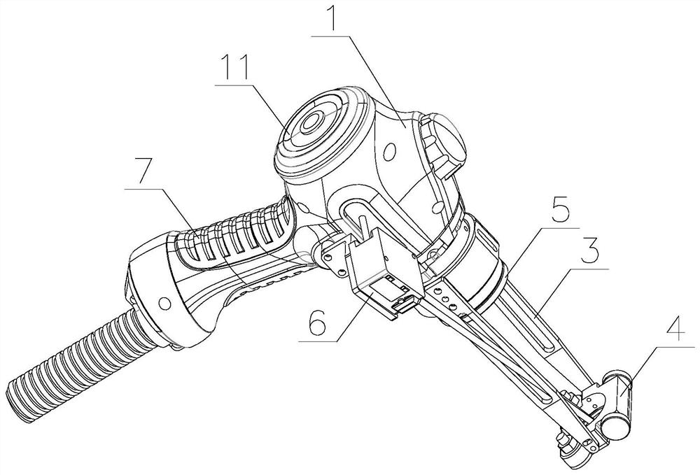 In-situ laser cleaning auxiliary tool for airplane