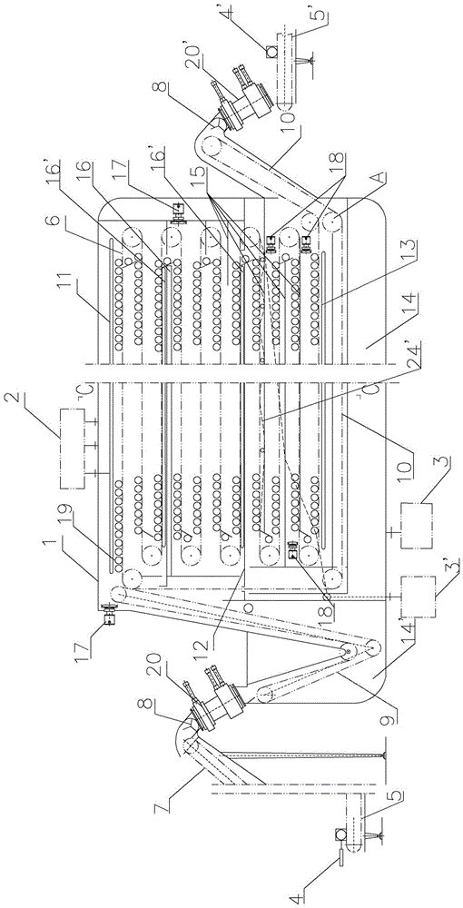 Continuous high temperature sterilization and water bath cooling integrated processing equipment