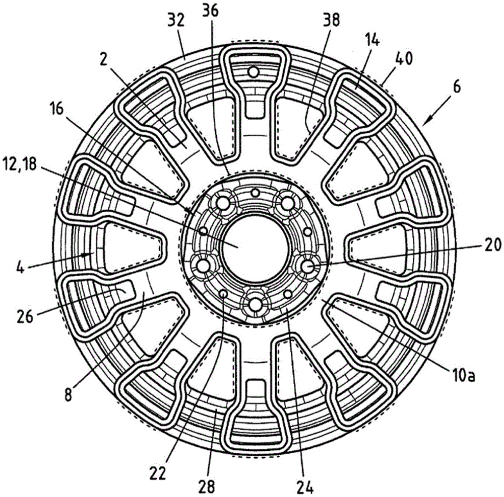 Vehicle wheel and method for producing a vehicle wheel