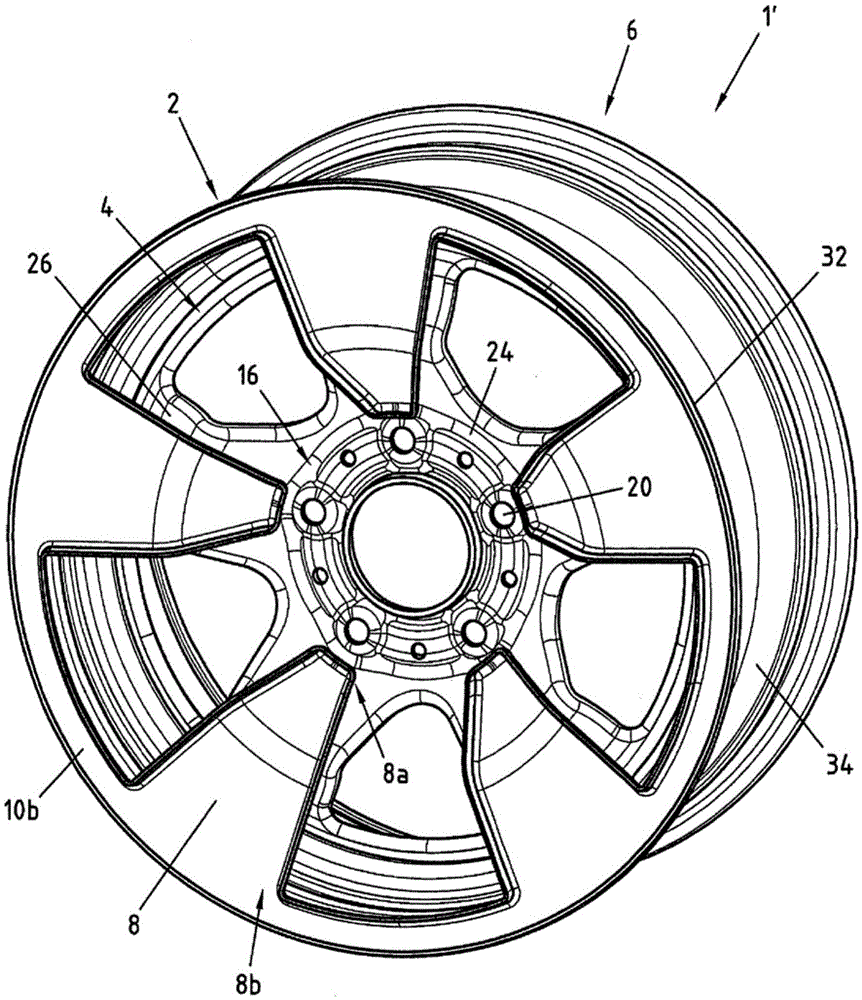 Vehicle wheel and method for producing a vehicle wheel