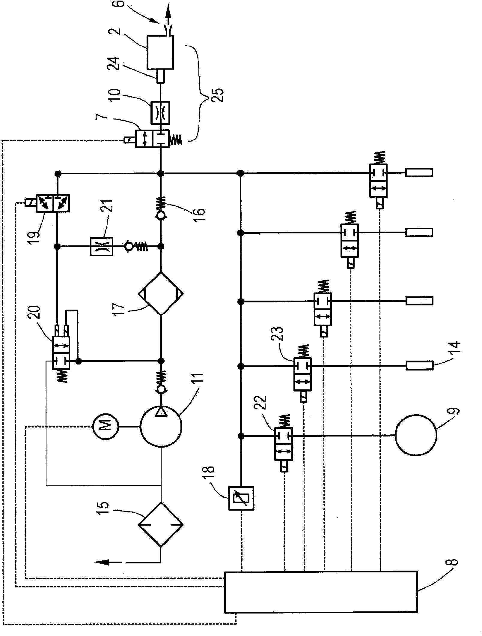 Motor vehicle with battery cooling system