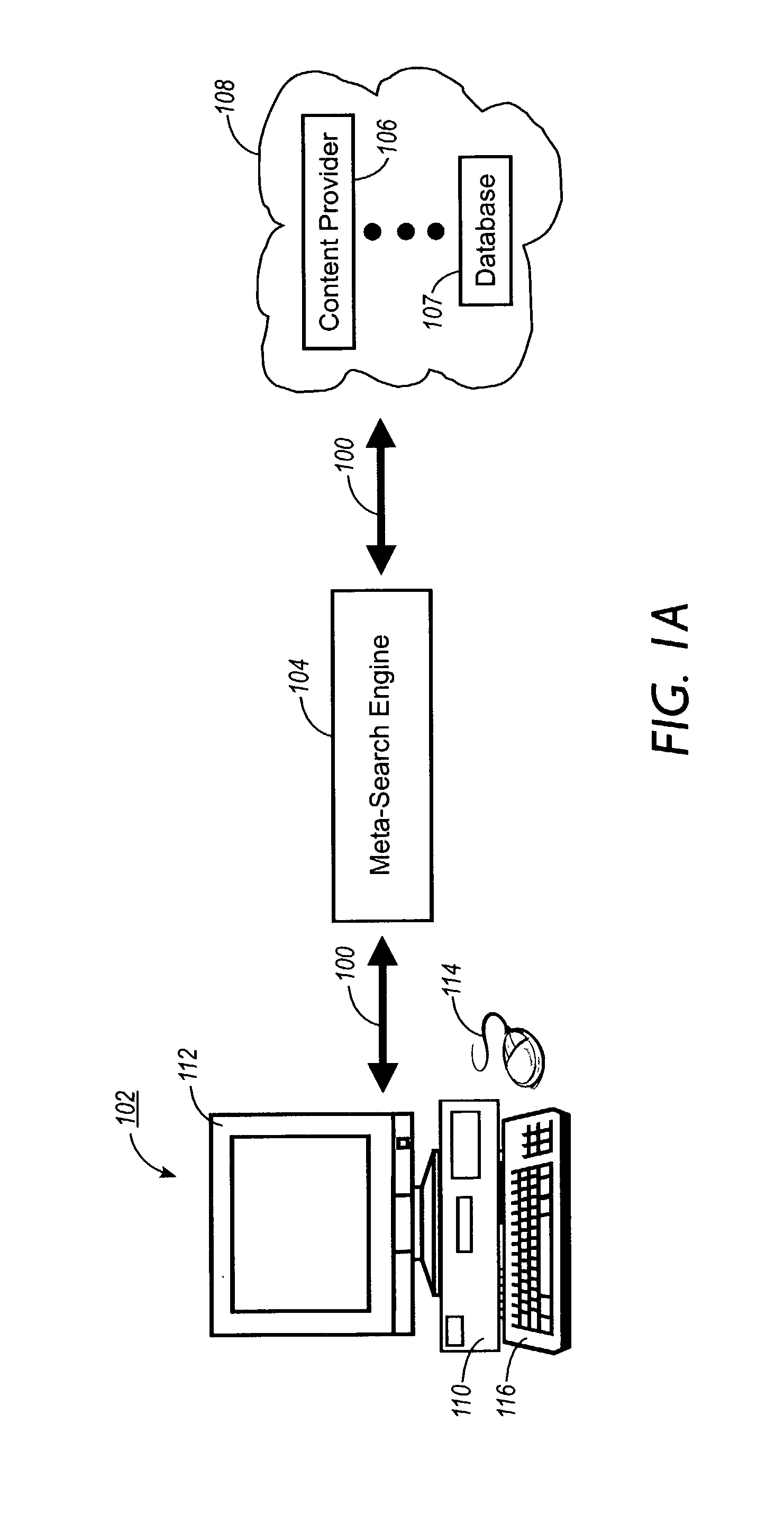 System and method for improving answer relevance in meta-search engines