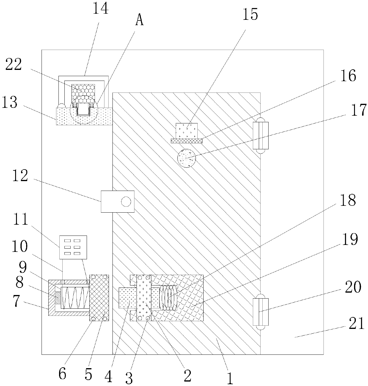 Internet of Things technology based anti-theft alarm device