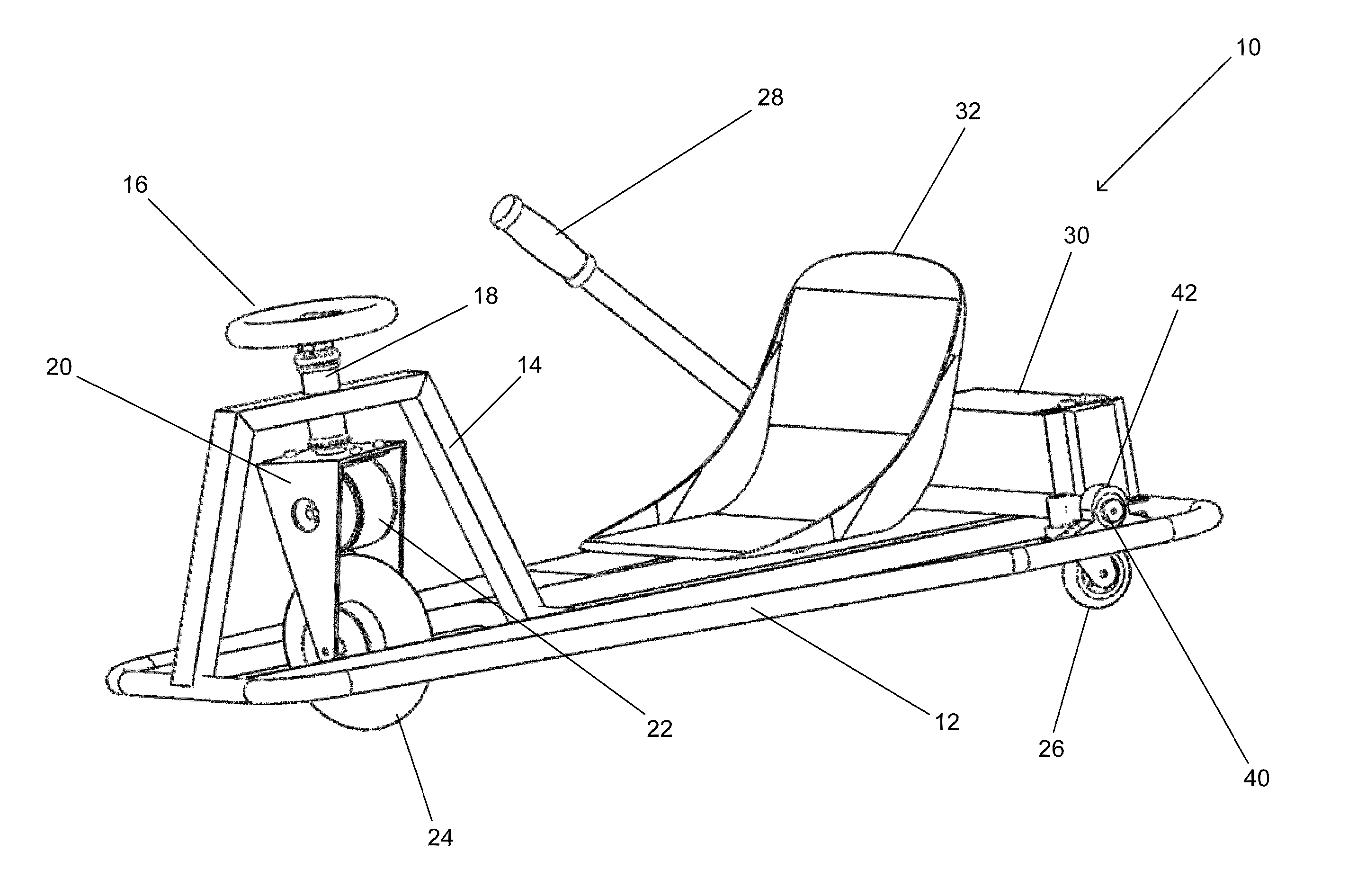 Drifting kart