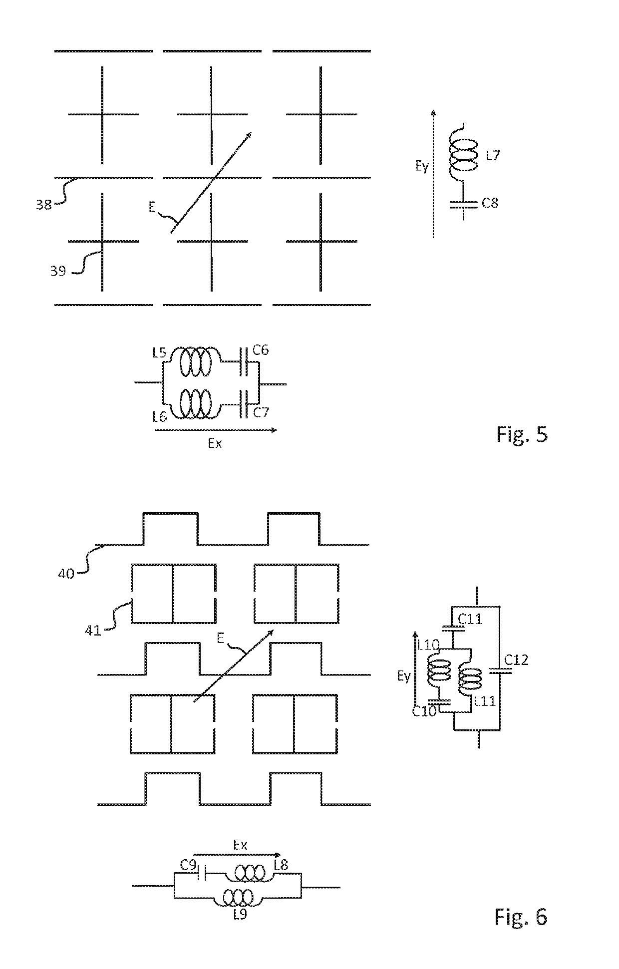 Polarisation device for a satellite telecommunications antenna and associated antenna