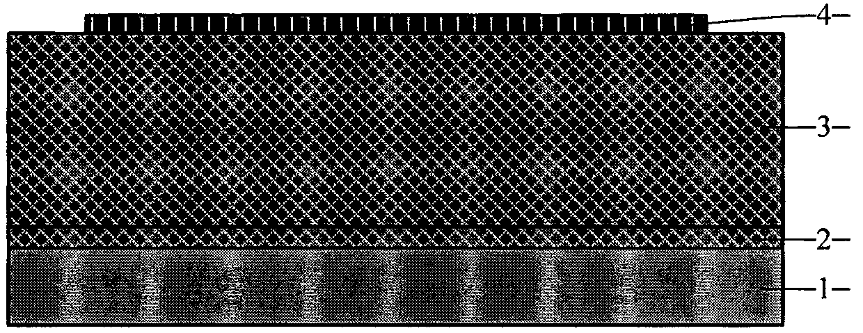 Broadband tunable terahertz absorber based on vanadium dioxide and preparation method thereof