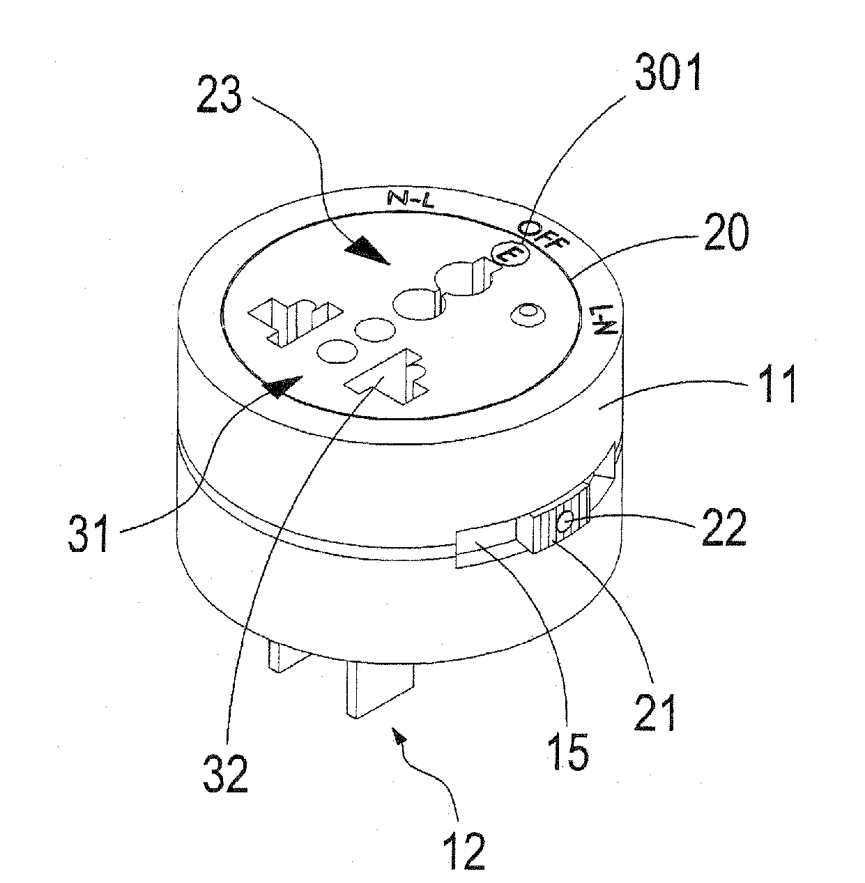 Multi-functional polarity-correcting plugging-coupling switching device