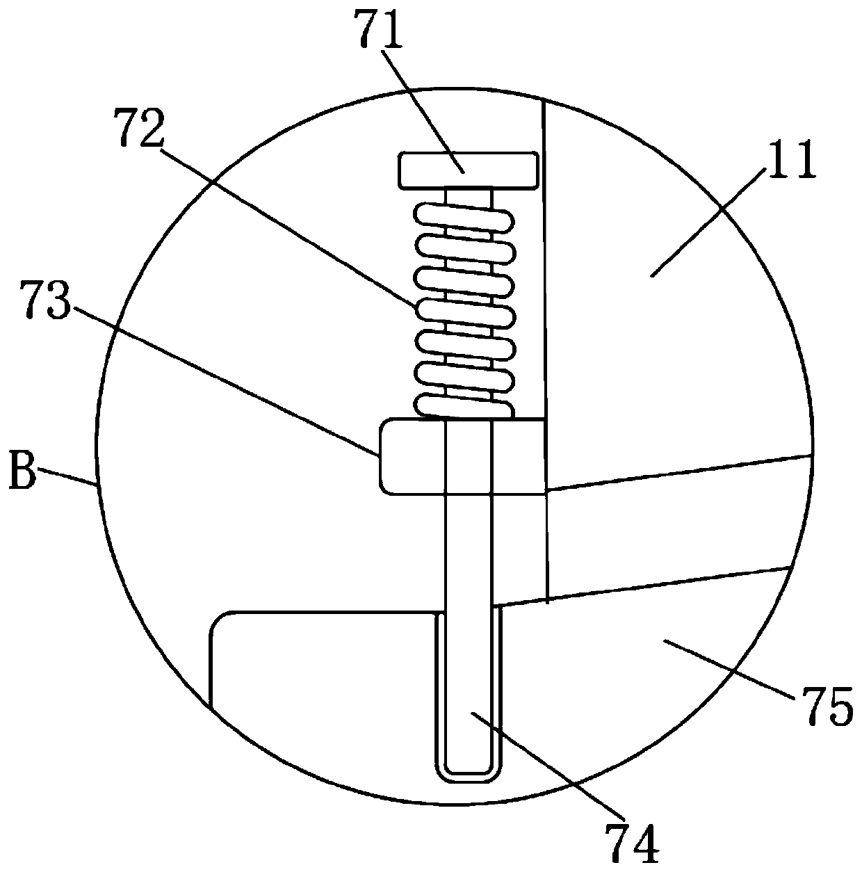 Medical-care multi-function rescuing bed having function of shock absorption