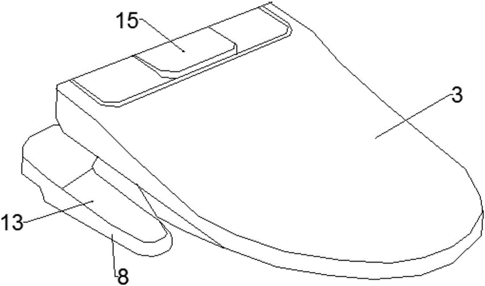 Novel air purification toilet lid