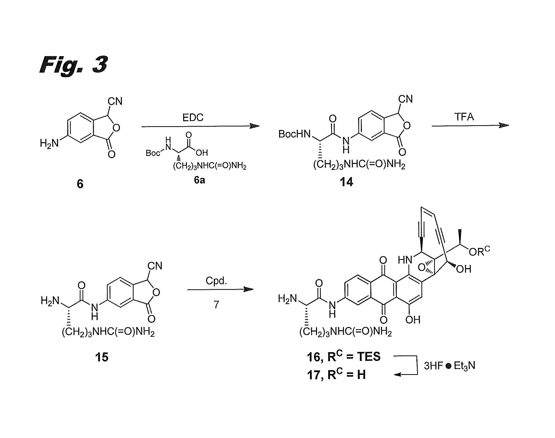 Enediyne compounds, conjugates thereof, and uses and methods therefor