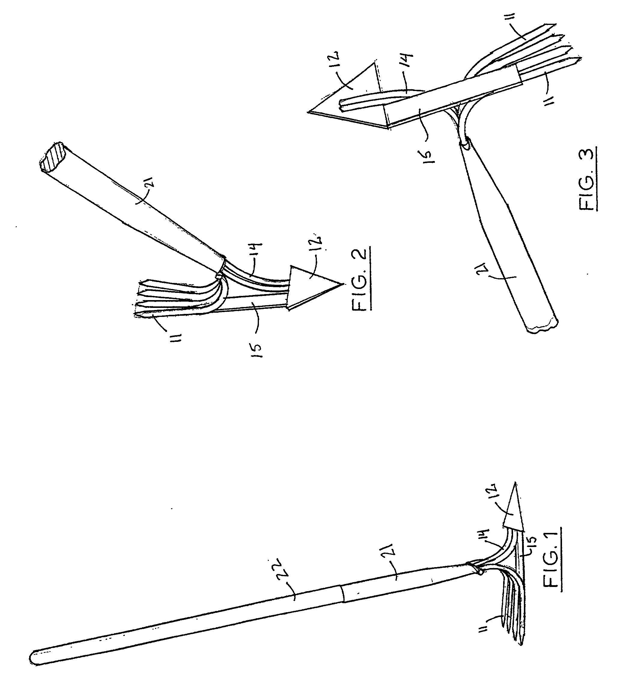 Weed extraction home gardening tool