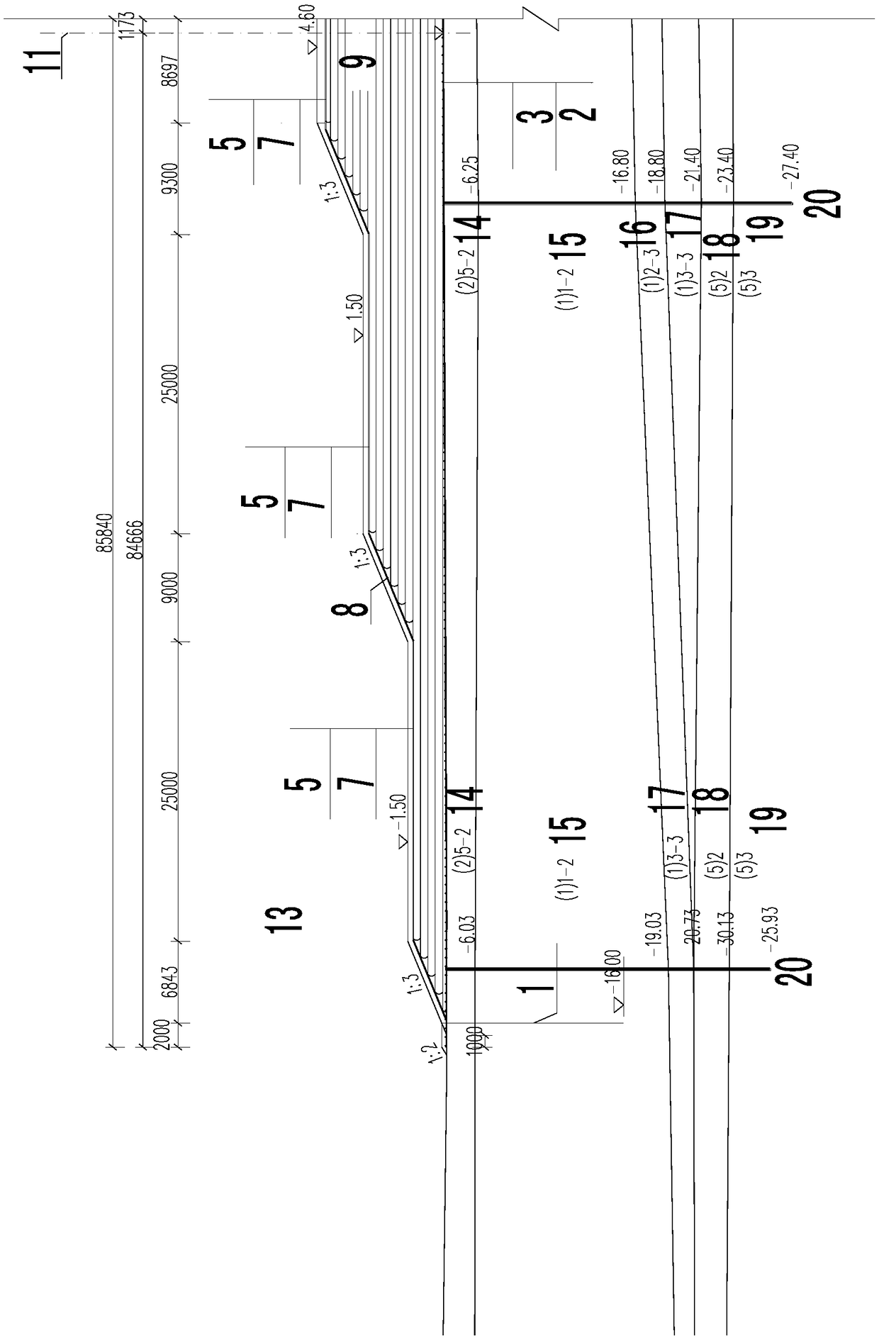 Structure of super-large cofferdam based on marine environment and construction process thereof