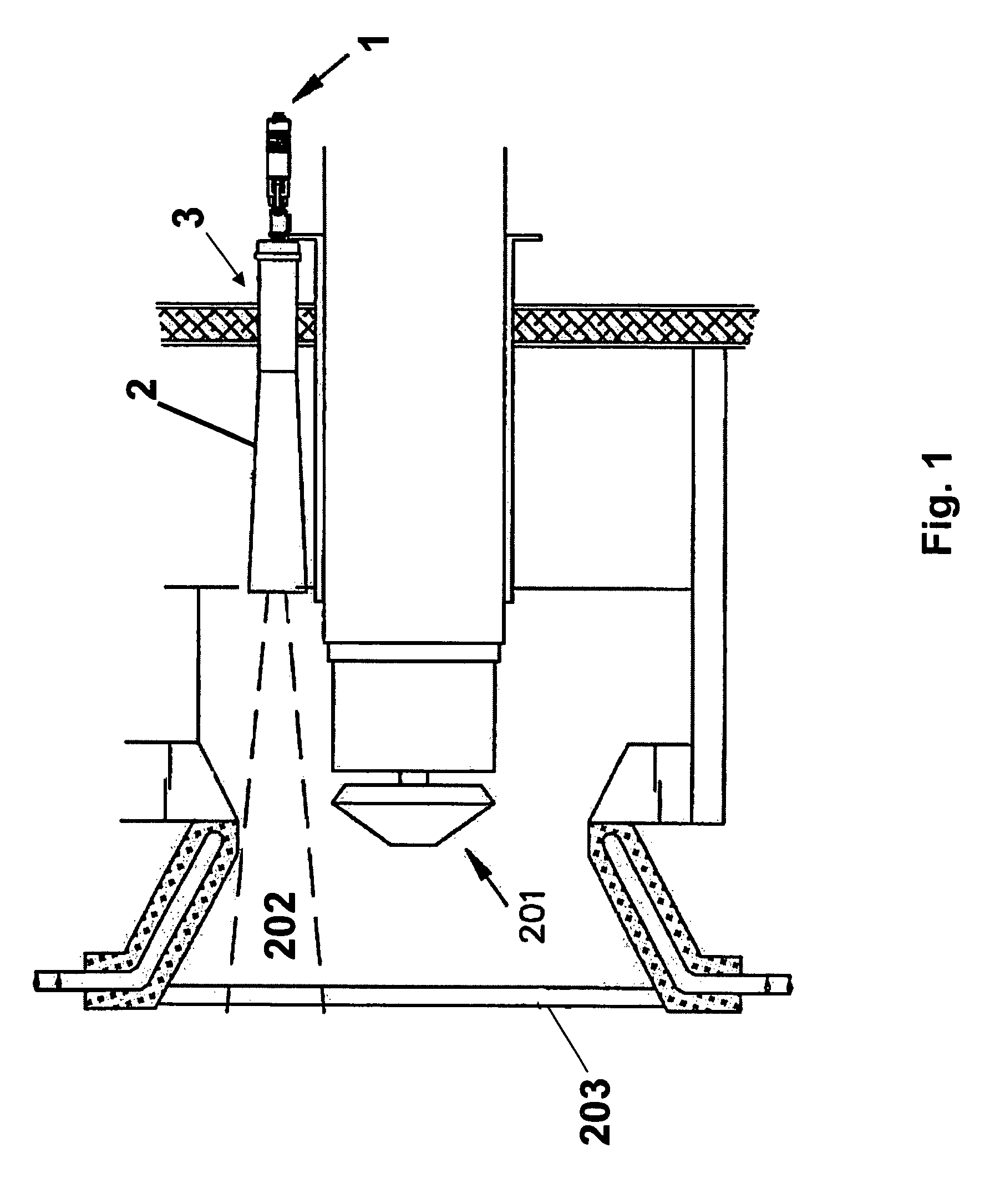 Flame detection device and method of detecting flame