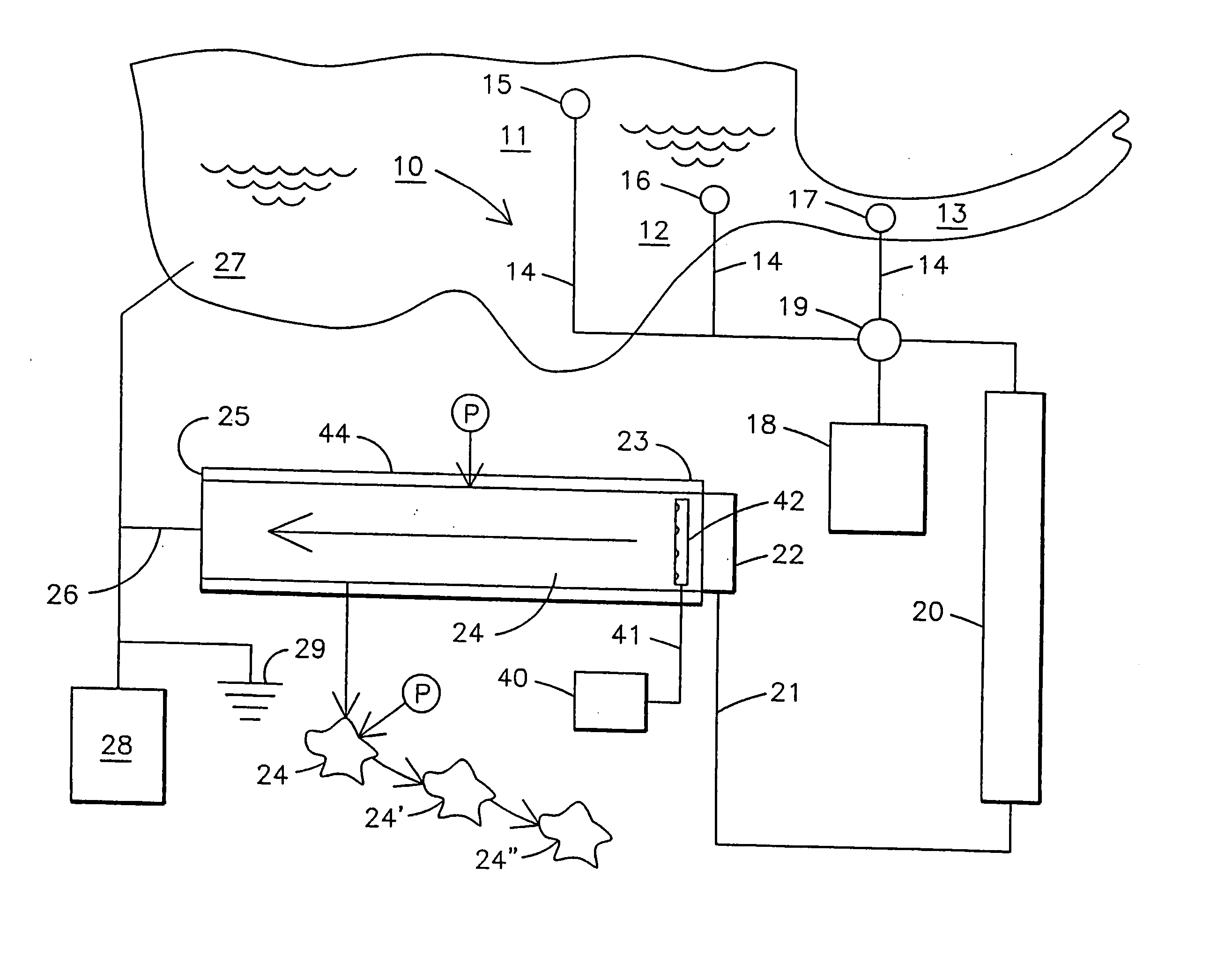 Periphyton filtration pre- and post-treatment system and method