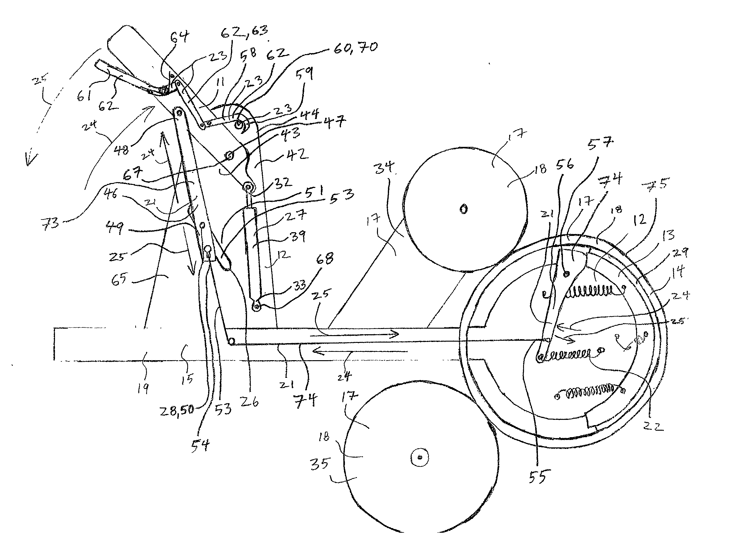 Vehicle park brake actuator system